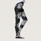 Leggings Fleurs blanches motifs de marguerite (Droite)