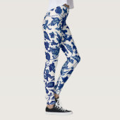 Leggings Fleurs bleues (Droite)