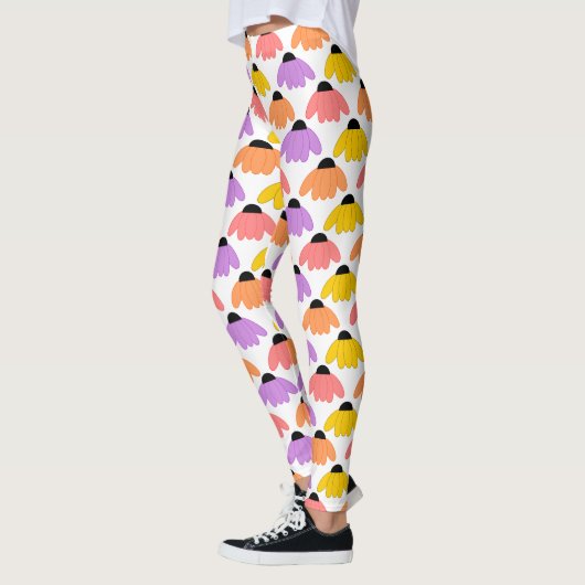 Leggings Fleurs colorées (Gauche)
