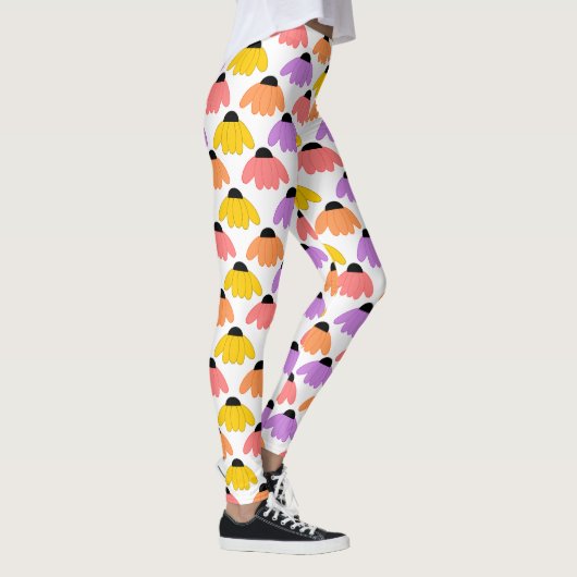 Leggings Fleurs colorées (Droite)