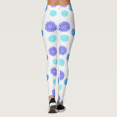 Leggings Fleurs colorées Yoga (Dos)