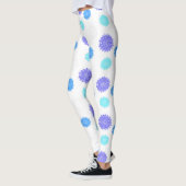 Leggings Fleurs colorées Yoga (Gauche)