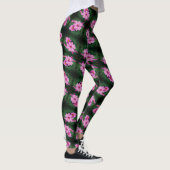 Leggings Fleurs Cosmos rose Motif Abstrait (Droite)