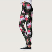 Leggings fleurs - Couleurs simples et variées Légendes (Gauche)