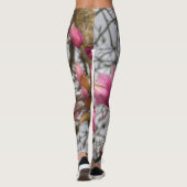 Leggings Fleurs d'arbre de tulipe (Dos)