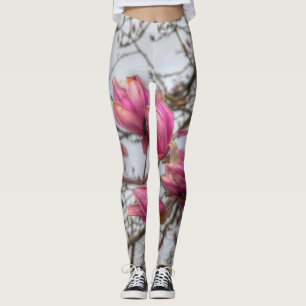 Leggings Fleurs d'arbre de tulipe