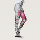 Leggings Fleurs d'arbre de tulipe (Droite)