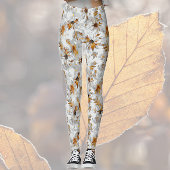 Leggings Fleurs d'automne