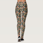Leggings Fleurs d'automne (Dos)