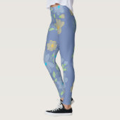 Leggings Fleurs de bleus (Gauche)
