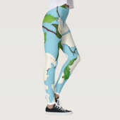 Leggings fleurs de bois (Droite)