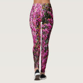 Leggings Fleurs de bourgeon rouge.......... (Dos)