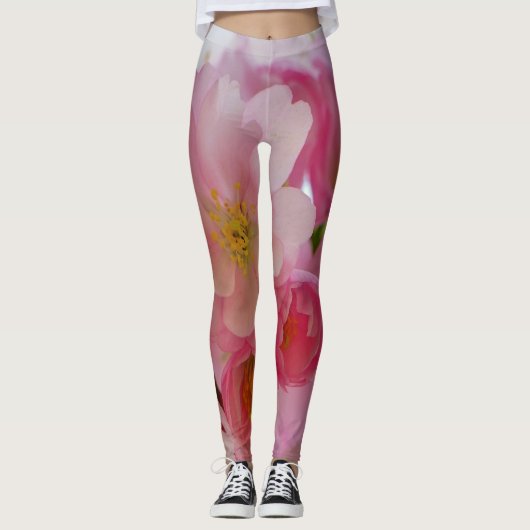 Leggings Fleurs de cerisiers (Devant)