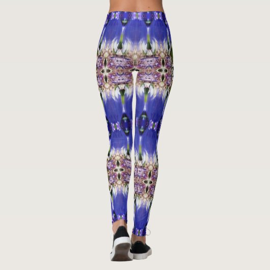 LEGGINGS FLEURS DE CORNFLOWER (Dos)