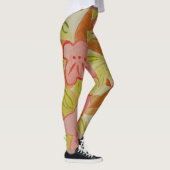 Leggings Fleurs de couleur automne (Droite)