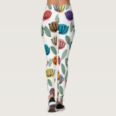 Leggings Fleurs de Coupe Scandi (Dos)