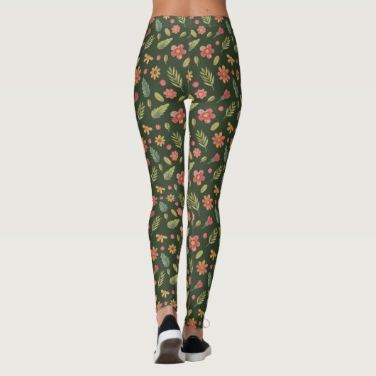 Leggings Fleurs de Forêt Whimsical (Dos)