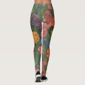 LEGGINGS FLEURS DE JARDIN (Dos)