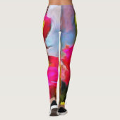Leggings Fleurs de l'amour PM0001 (Dos)