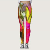 Leggings Fleurs de l'amour PM0001 (Devant)