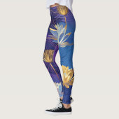 leggings fleurs de lotus (Gauche)