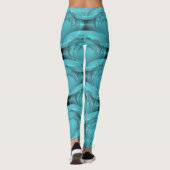 Leggings Fleurs de mer... (Dos)