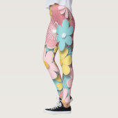 Leggings Fleurs de papier (Gauche)