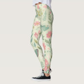 Leggings Fleurs de papillons : Papillons Pastel Spring (Gauche)