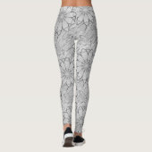 Leggings Fleurs de pierre (Dos)