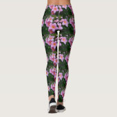 Leggings Fleurs de Plumeria d'Hawaï (Dos)