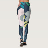 Leggings Fleurs de printemps (Dos)