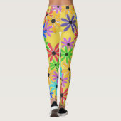 Leggings Fleurs de printemps (Dos)