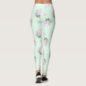 Leggings Fleurs de printemps crocus (Dos)