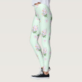 Leggings Fleurs de printemps crocus (Gauche)