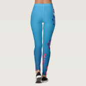 Leggings Fleurs de ressort (Dos)