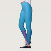 Leggings Fleurs de ressort (Gauche)
