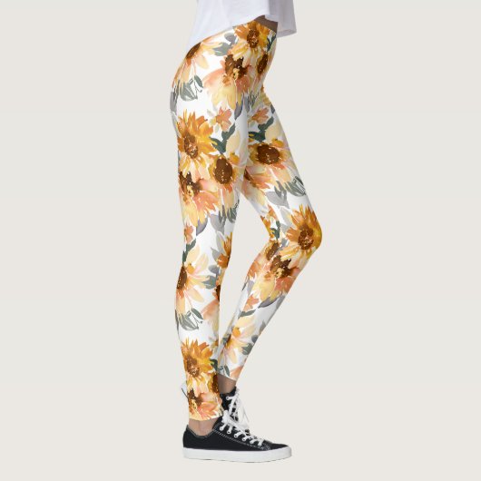 Leggings Fleurs de soleil (Droite)