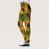 Leggings Fleurs de soleil (Gauche)