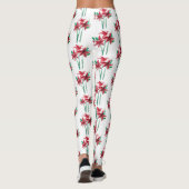 Leggings Fleurs d'eau (Dos)