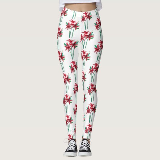Leggings Fleurs d'eau (Devant)