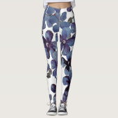 Leggings Fleurs Denim (Devant)