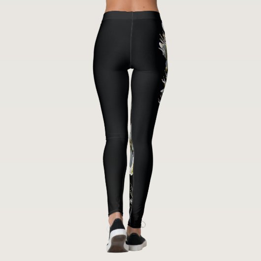 Leggings Fleurs d'épines (Dos)