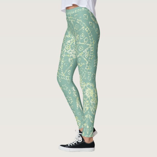 Leggings Fleurs d'été (Gauche)