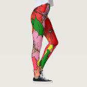Leggings Fleurs d'Hibiscus (Droite)