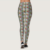 Leggings Fleurs d'hiver & Holly (Dos)
