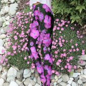 Leggings Fleurs Dianthus rose vif et vert floral