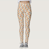 Leggings Fleurs Ditsy colorées (Devant)