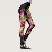 Leggings Fleurs élégantes de citronnelle (Droite)