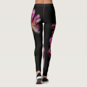 Leggings Fleurs élégantes de citronnelle (Dos)