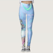 Leggings Fleurs et brise (Devant)
